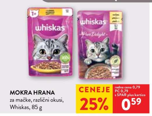 Whiskas mokra hrana za mačke