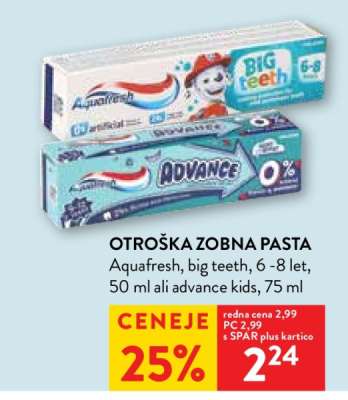 OTROŠKA ZOBNA PASTA