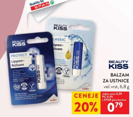 BEAUTY KISS BALZAM ZA USTNICE