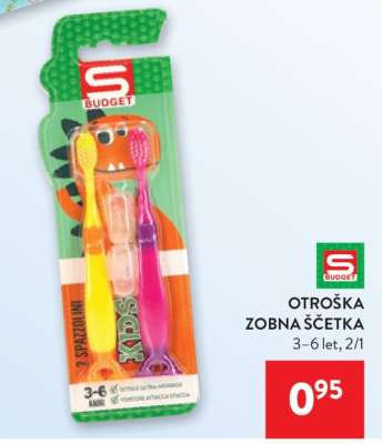 Otroška zobna ščetka