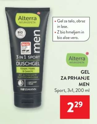 GEL ZA PRHANJE MEN