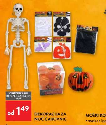 Dekoracija za noč čarovnic