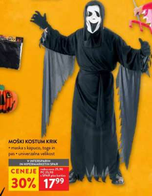 Moški kostum Krik