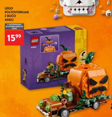 LEGO Poltovornjak z bučo 40822