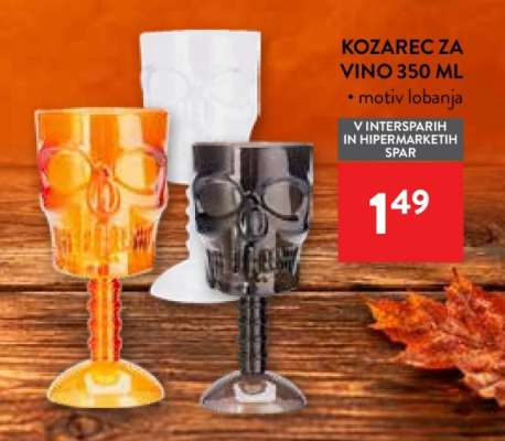 Kozarec za vino 350 ml