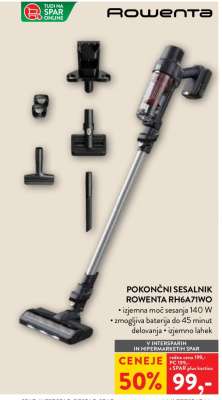 Pokončni sesalnik Rowenta RH6471WO