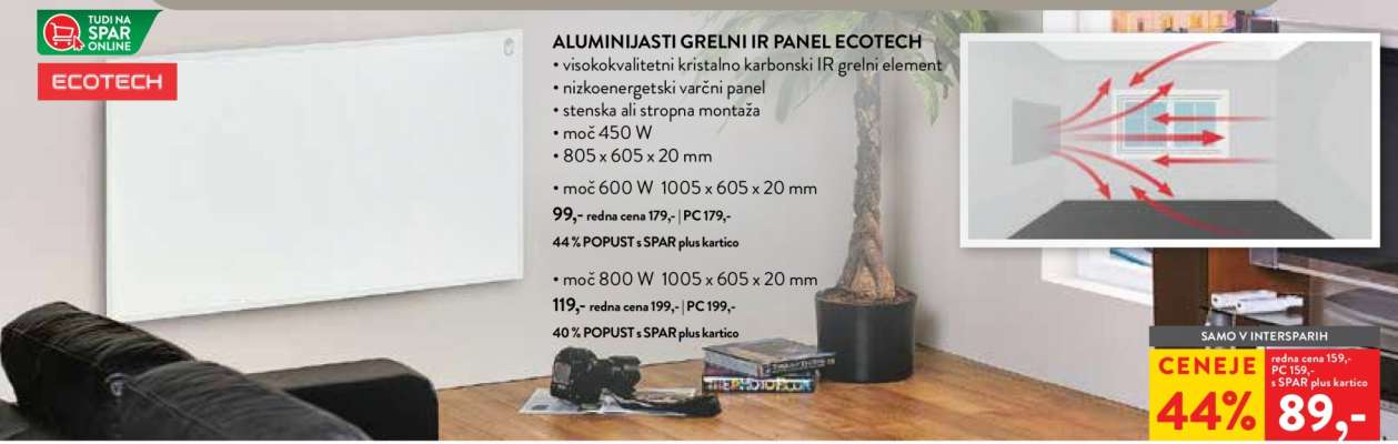ALUMINIJASTI GREJNI IR PANEL ECOTECH