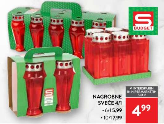 Nagrobne sveče 4/1