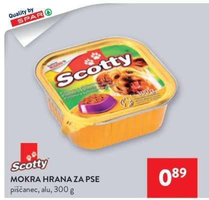 Scotty mokra hrana za pse