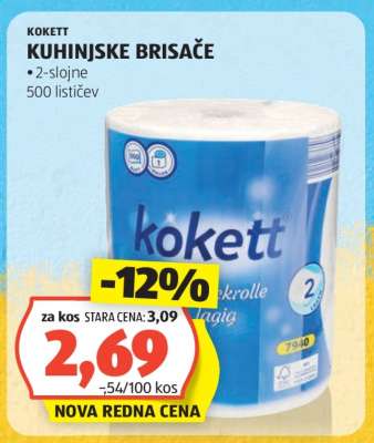 Kokett Kuhinjske Brisače