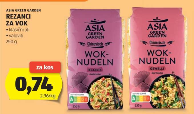 ASIA GREEN GARDEN Rezanci za vok