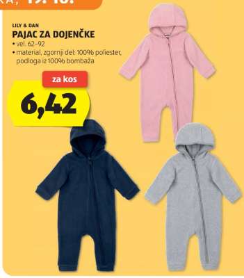 Lily & Dan Pajac za dojenčke