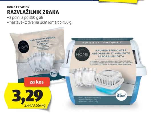 HOME CREATION RAZVLAŽILNIK ZRAKA