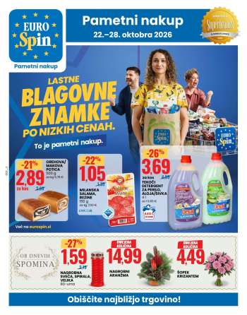 EuroSpin katalog - 22.10.2026 - 28.10.2026.