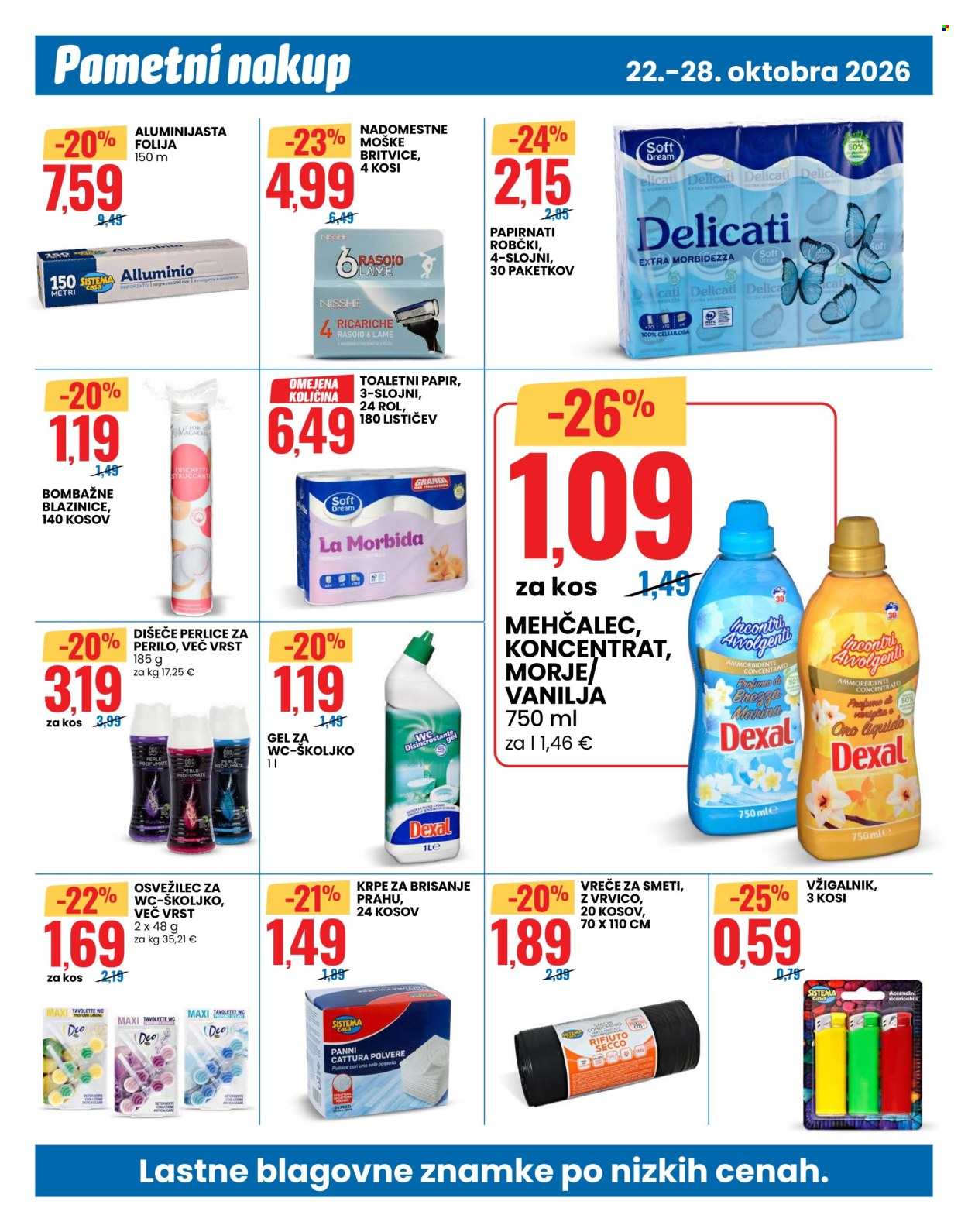EuroSpin katalog - 22.10.2026 - 28.10.2026. Stran 8