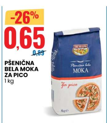 PŠENIČNA BELA MOKA ZA PICO