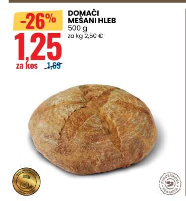 Domaći Mešani Hleb