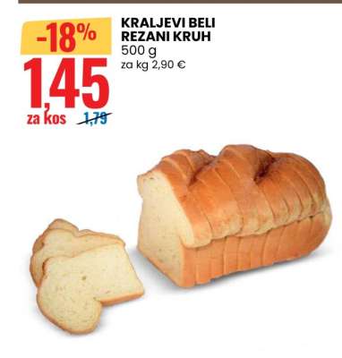 KRALJEVI BELI REZANI KRUH