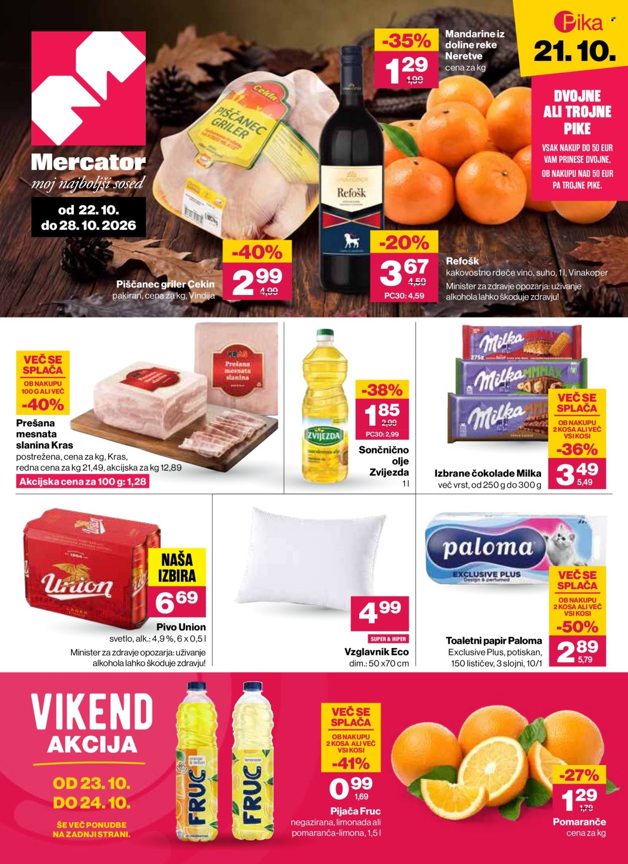 Mercator katalog - 22.10.2026 - 28.10.2026. Stran 1