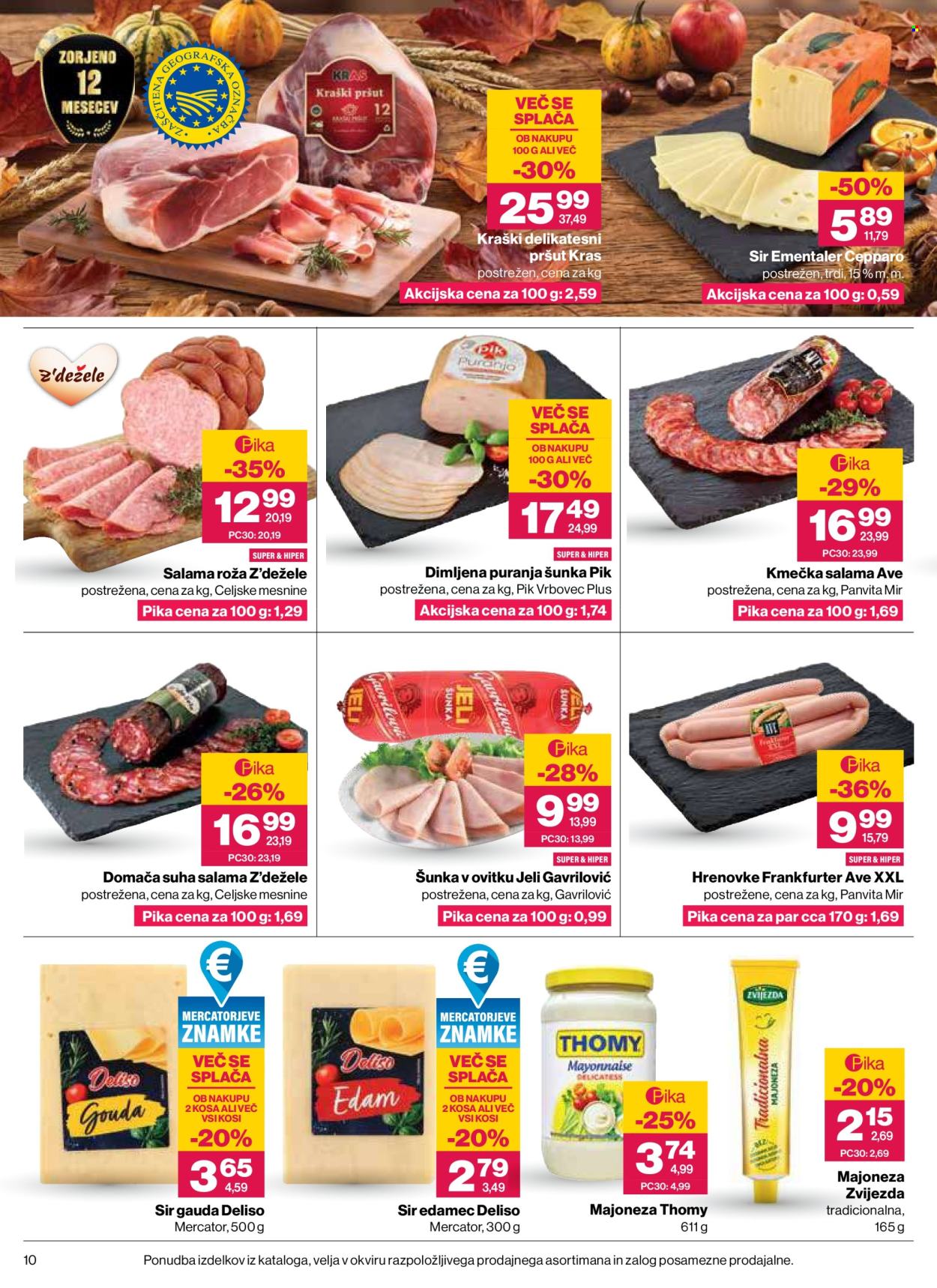 Mercator katalog - 22.10.2026 - 28.10.2026. Stran 10