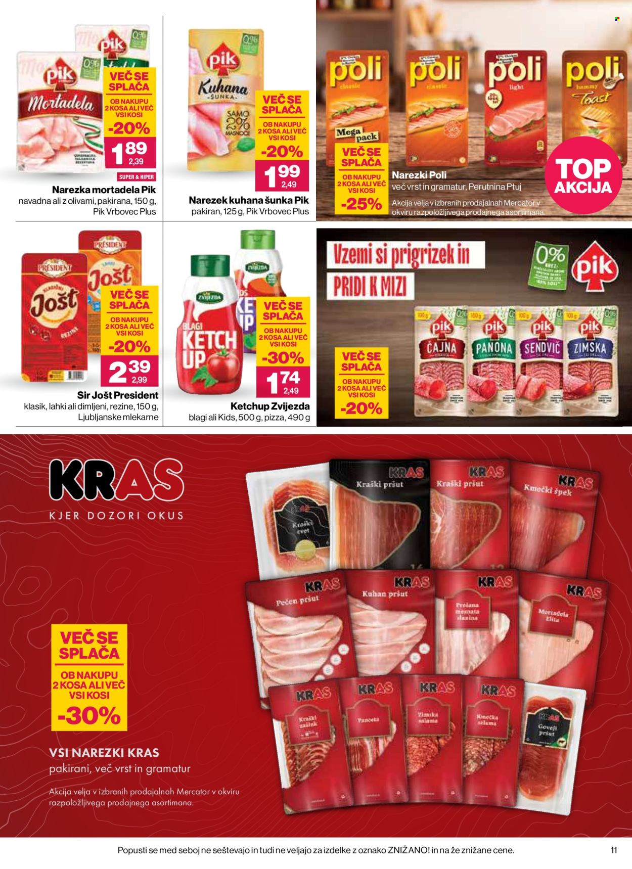 Mercator katalog - 22.10.2026 - 28.10.2026. Stran 11