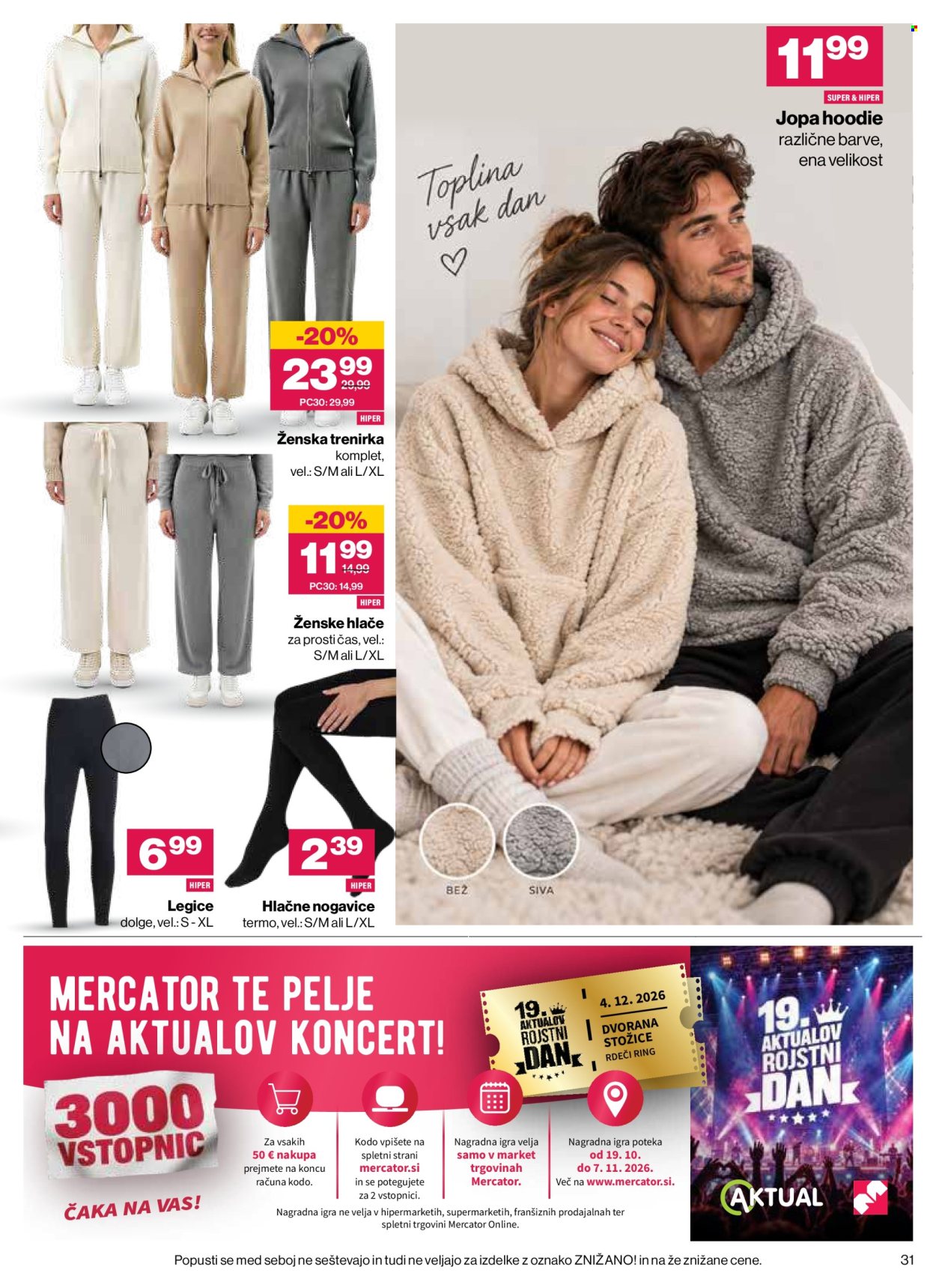 Mercator katalog - 22.10.2026 - 28.10.2026. Stran 31