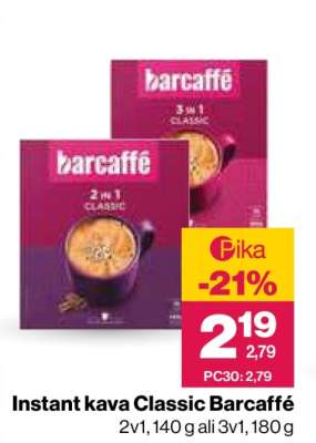 Instant kava Classic Barcaffé