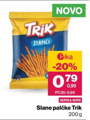 Slane palčke Trik