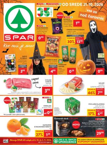 SPAR katalog - 21.10.2026 - 3.11.2026.