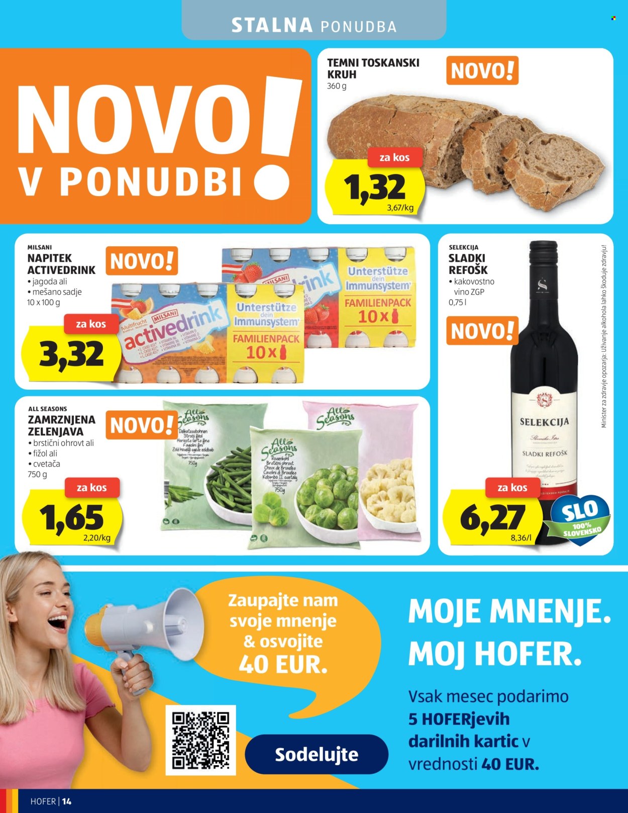 Hofer katalog - 21.10.2026 - 29.10.2026. Stran 14