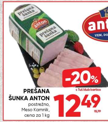 Prešana šunka Anton