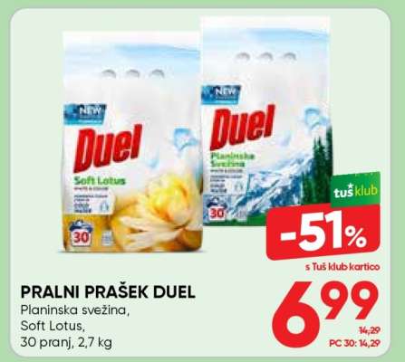 PRALNI PRAŠEK DUEL