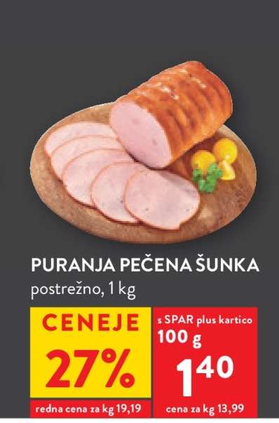 Puranja pečena šunka