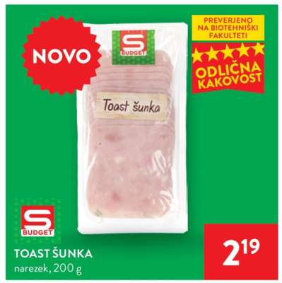 TOAST ŠUNKA