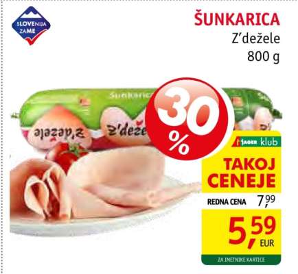 ŠUNKARICA Z'dežele