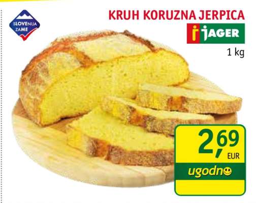 KRUH KORUZNA JERPICA
