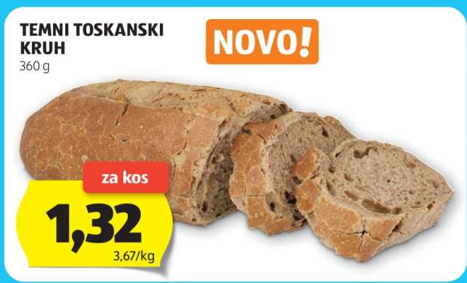 TEMNI TOSKANSKI KRUH