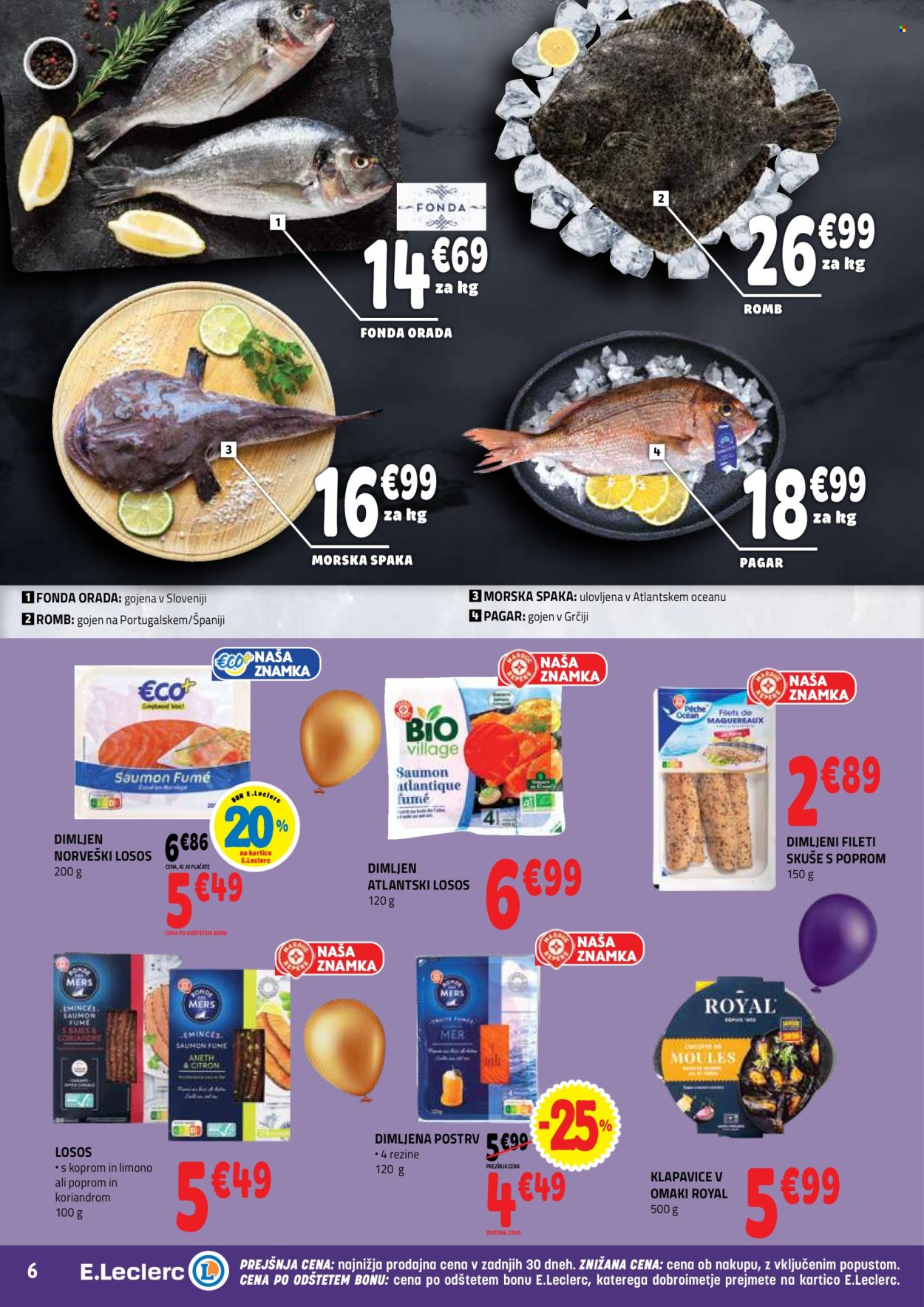 E.Leclerc katalog - 21.10.2026 - 30.10.2026. Stran 6