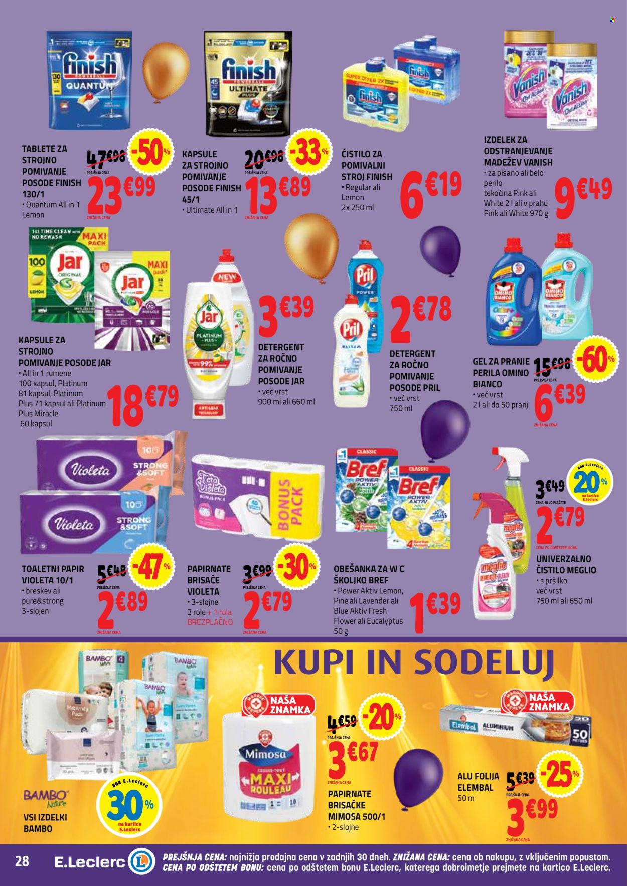 E.Leclerc katalog - 21.10.2026 - 30.10.2026. Stran 28
