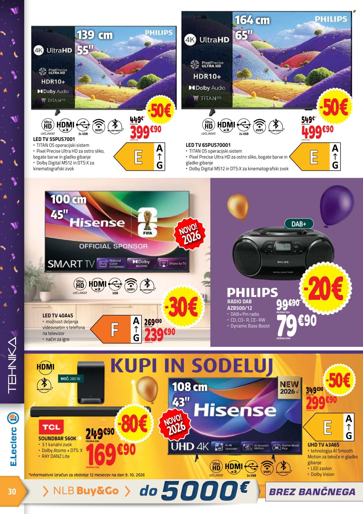 E.Leclerc katalog - 21.10.2026 - 30.10.2026. Stran 30
