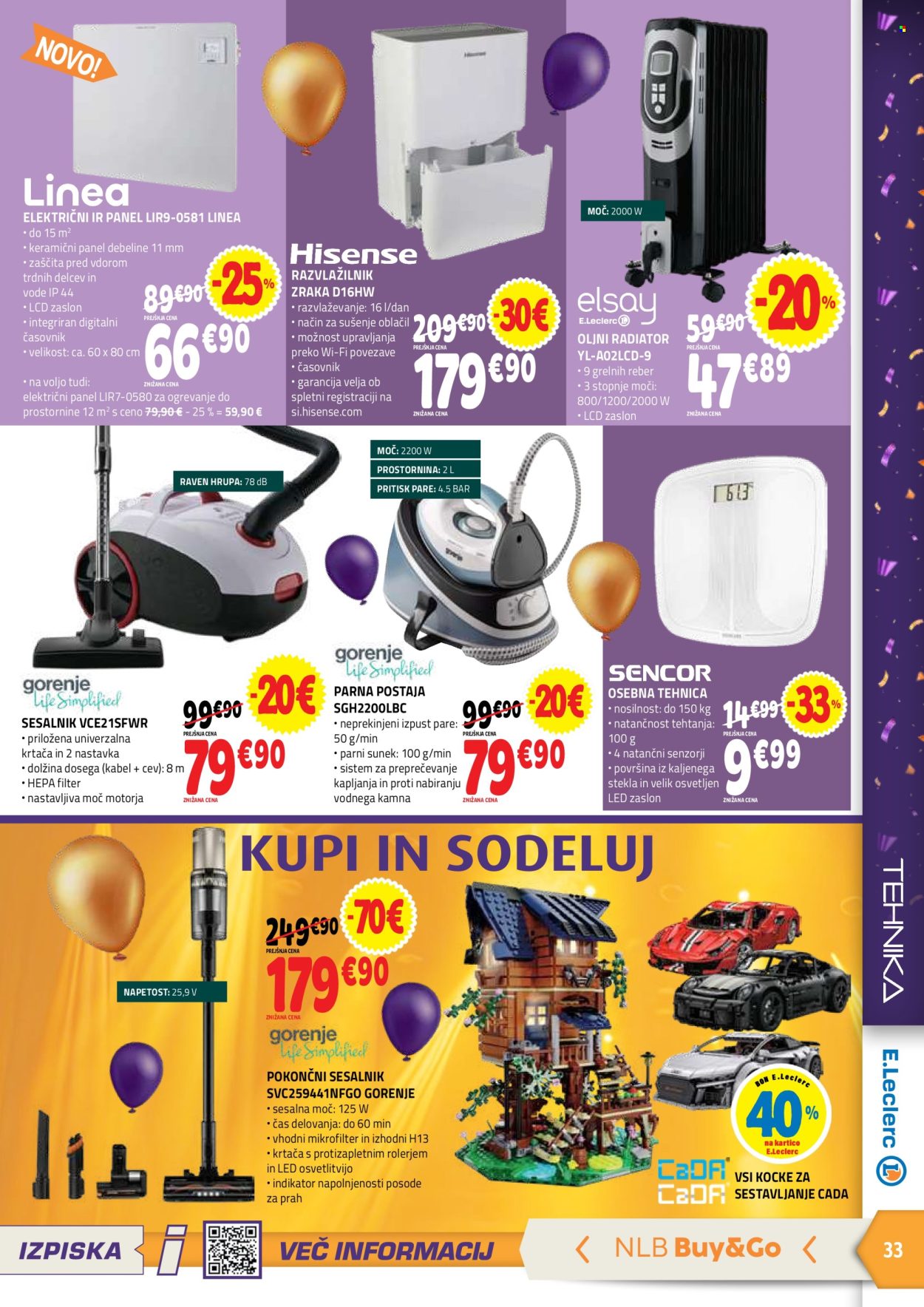 E.Leclerc katalog - 21.10.2026 - 30.10.2026. Stran 33