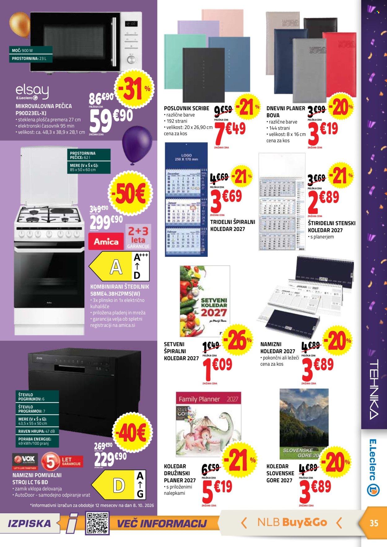 E.Leclerc katalog - 21.10.2026 - 30.10.2026. Stran 35