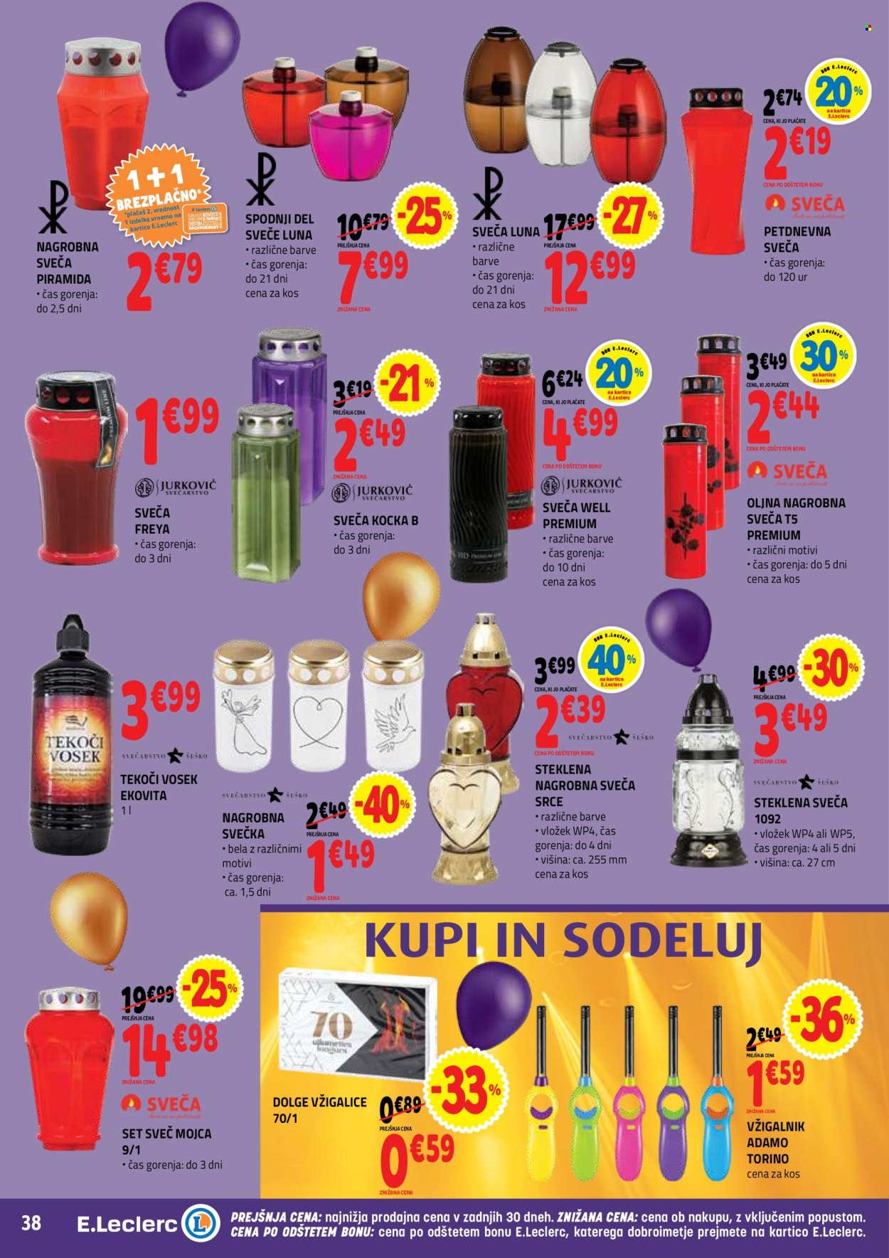 E.Leclerc katalog - 21.10.2026 - 30.10.2026. Stran 38