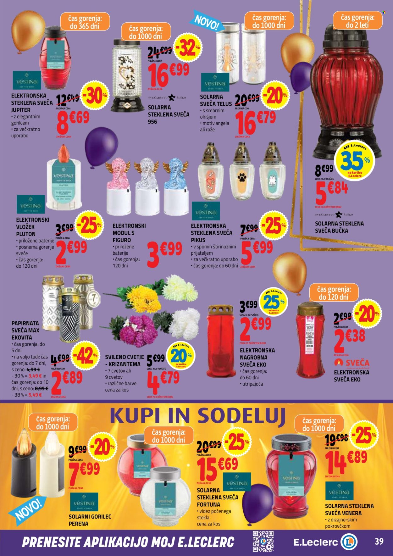 E.Leclerc katalog - 21.10.2026 - 30.10.2026. Stran 39