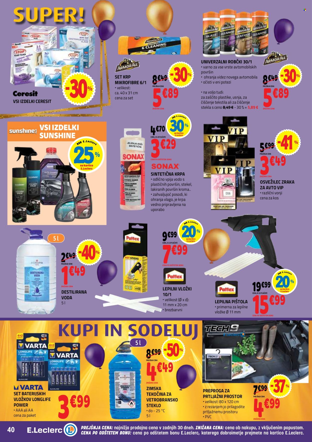 E.Leclerc katalog - 21.10.2026 - 30.10.2026. Stran 40