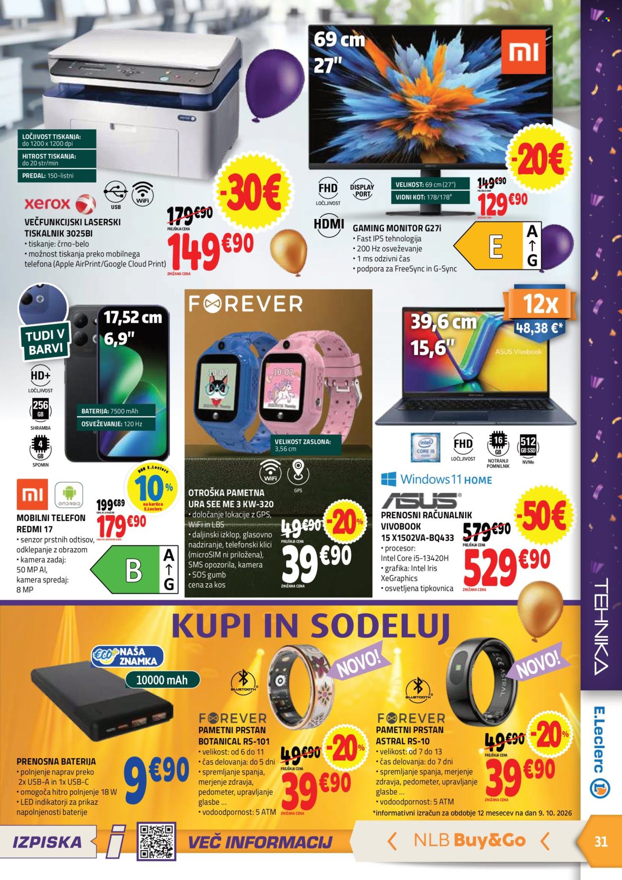 E.Leclerc katalog - 21.10.2026 - 30.10.2026. Stran 3