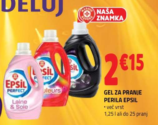 GEL ZA PRANJE PERILA EPSIL
