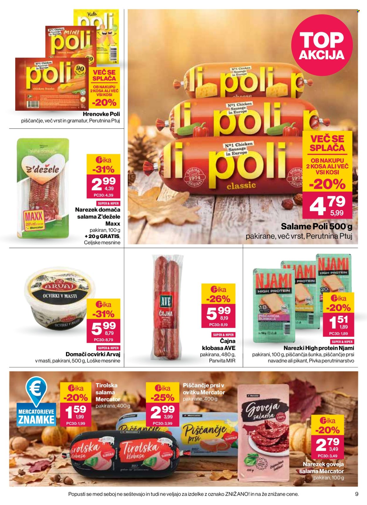 Mercator katalog - 29.10.2026 - 4.11.2026. Stran 9