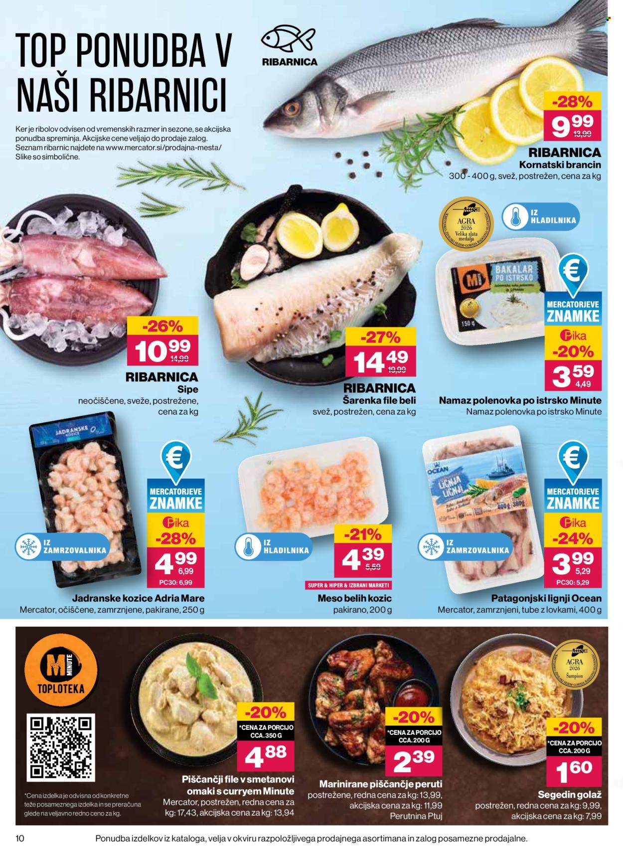 Mercator katalog - 29.10.2026 - 4.11.2026. Stran 10