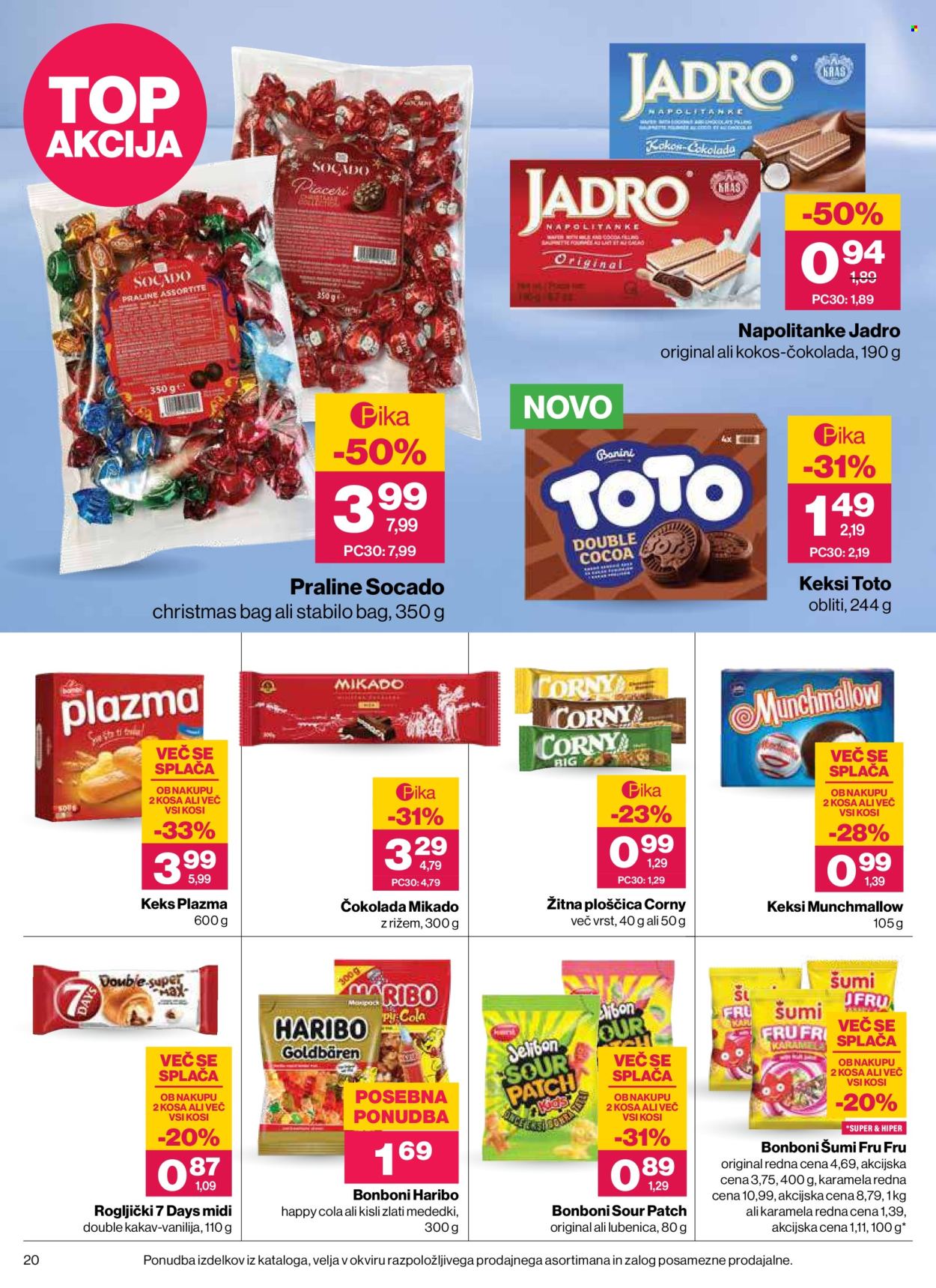 Mercator katalog - 29.10.2026 - 4.11.2026. Stran 20